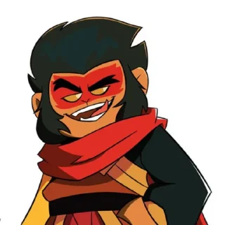 🥵 emoji Monkie Kid Telegram sticker 3 of 30