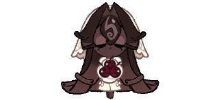 🌟 emoji Black Forest Cookie Telegram sticker 21 of 47