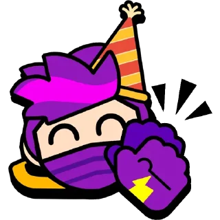 🥳 emoji ClusTy Remodel 3 Telegram sticker 15 of 120