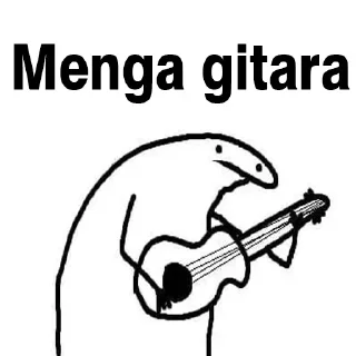 🗿 emoji Flork by @uzemoje Telegram sticker 17 of 97