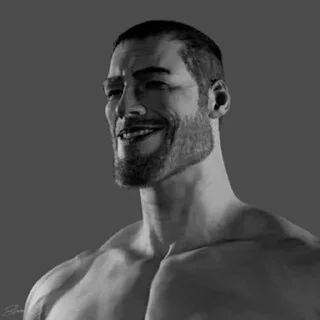 😉 emoji Giga chad Telegram sticker 15 of 120