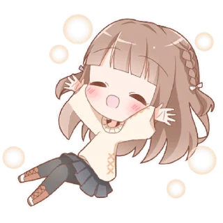 😇 emoji Милая-тян @nyasticks Telegram sticker 18 of 41