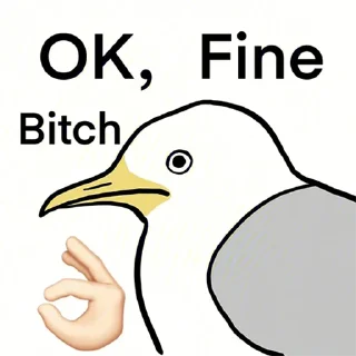 👌 emoji гусики 🦆 Telegram sticker 8 of 36