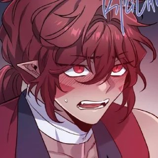 😡 emoji Dark Fall / Берил. Telegram sticker 8 of 31