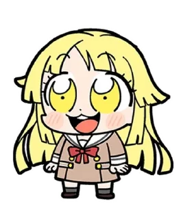 😃 emoji Chibi ★ BanG ☆ Dream! Telegram sticker 23 of 33