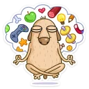 ☺️ emoji VK Fest 2018 :: @stickroom Telegram sticker 9 of 27
