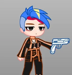 🔫 emoji дай пять Telegram sticker 6 of 14