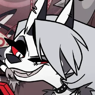 😉 emoji HellHoundLoona Telegram sticker 10 of 31