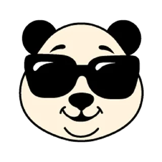 😎 emoji Панда @DurakTrade Telegram sticker 12 of 25