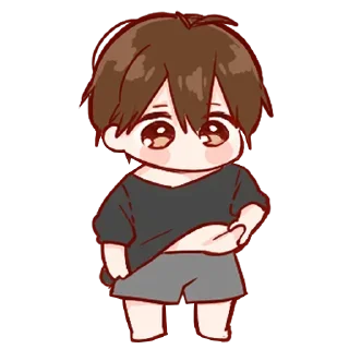 🖤 emoji Toco boy Telegram sticker 21 of 51
