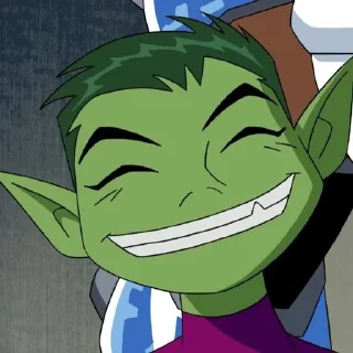 Sticker from beast boy