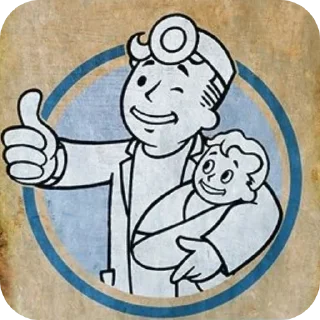 🤱 emoji Fallout Vault Boy • @Earth928B Telegram sticker 18 of 45