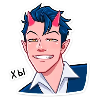 Sticker from Дьявол @nyasticks