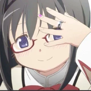 😃 emoji homura akemi Telegram sticker 2 of 118