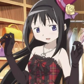 🥰 emoji homura akemi Telegram sticker 21 of 118