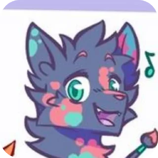 😁 emoji Warrior cat Telegram sticker 2 of 41