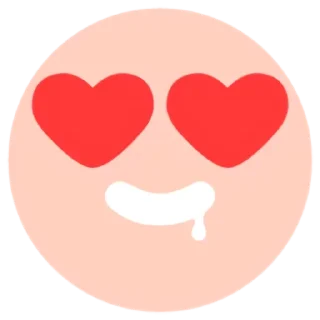 😍 emoji TikTok Emoji @TgSticker Telegram sticker 16 of 46