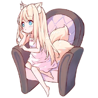 🥱 emoji Некомия (BIG) @Nyasticks Telegram sticker 12 of 25