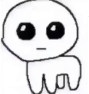 😐 emoji Ничего Telegram sticker 10 of 50