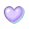 💜 emoji 💜 : purple • @moomv Telegram sticker 24 of 200