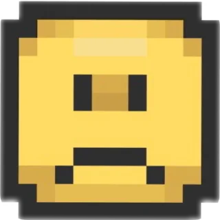 🔳 emoji Смайлы Telegram sticker 5 of 48