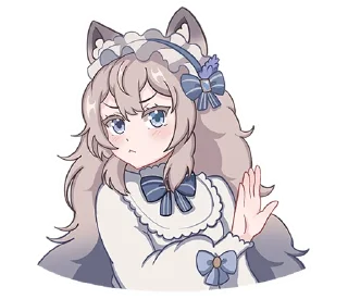 🙅‍♂ emoji Мяути без текста @stickers_vk Telegram sticker 21 of 49