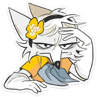 🫤 emoji Амели без текста @TgSticker Telegram sticker 9 of 49