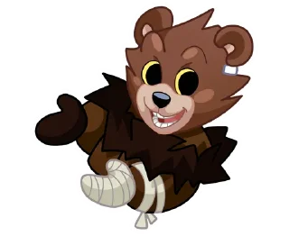 😏 emoji Медвежутка без надписей @TgSticker Telegram sticker 20 of 48