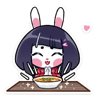 ❤️ emoji усагичи без кринж надписей @ppepepww Telegram sticker 10 of 46