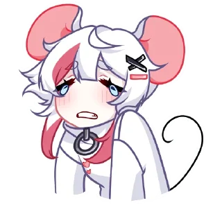 🍽 emoji Мауси в кофте @stickers_vk без надписей Telegram sticker 23 of 48