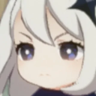 🤨 emoji Паймон Telegram sticker 17 of 35
