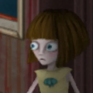 😦 emoji Fran bow Telegram sticker 14 of 80