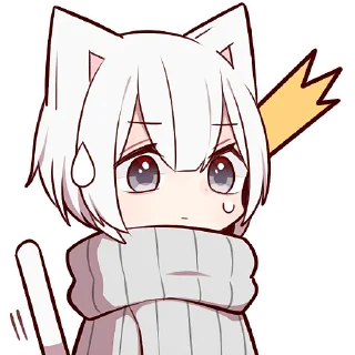 😯 emoji Усталый котёнок @Nyasticks Telegram sticker 17 of 41