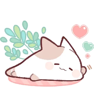 🥰 emoji Котёнок Неккоро 2 @Nyasticks Telegram sticker 19 of 41