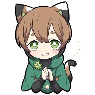 😃 emoji Черепаховый котёнок @Nyasticks Telegram sticker 12 of 41