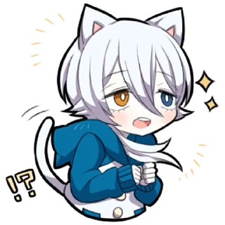 🥺 emoji Белый котёнок ч.2 @nyasticks Telegram sticker 22 of 41