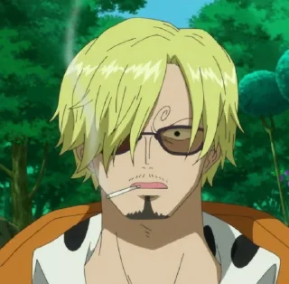😳 emoji пиздатый санджи @world_onepiece Telegram sticker 14 of 40