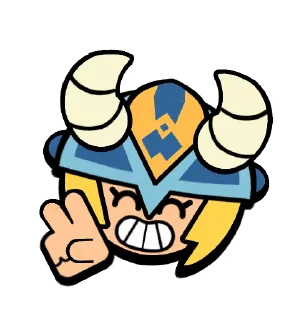 ✌️ emoji Bibi Pins @BrawlStarsStik Telegram sticker 16 of 30