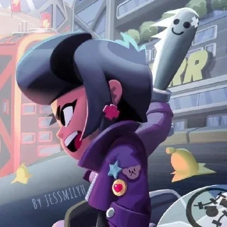 🌟 emoji Bibi Brawl Stars Telegram sticker 24 of 63