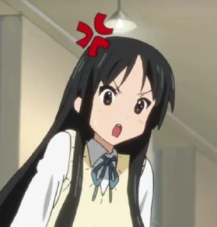 🌟 emoji k-on Telegram sticker 12 of 33