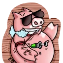 😇 emoji Арбитражный Свин KMA.biz Telegram sticker 4 of 21