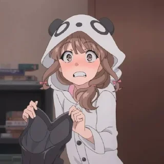😳 emoji Глупый свин @anime_stickerr Telegram sticker 19 of 25