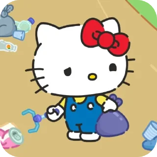 ❤ emoji Hello Kitty @shchobshokuvaty Telegram sticker 18 of 40