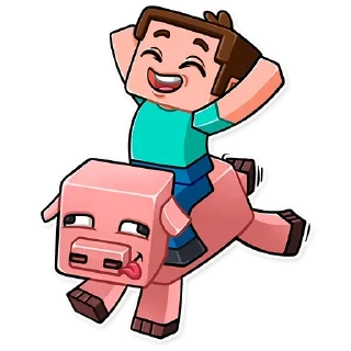 😄 emoji Майнкрафт @stickerdom Telegram sticker 9 of 35