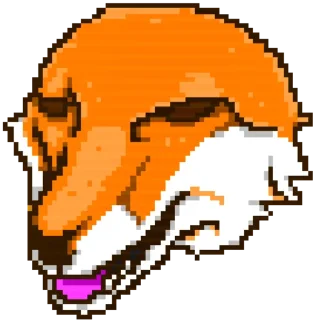 Sticker from Hotline Miami