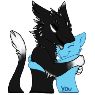 🤗 emoji Sergal Маугли Telegram sticker 15 of 65