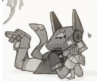 🪶 emoji Финкс!/Finx! [BS] | @Saigg4 Telegram sticker 14 of 14