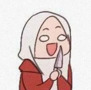 😍 emoji hijabi.m Telegram sticker 20 of 76