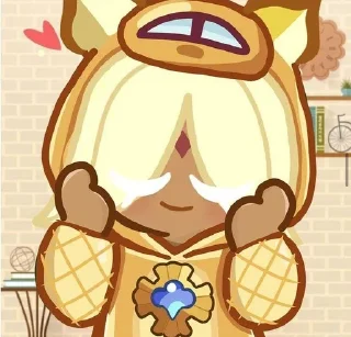 🍦 emoji 🍦~.•°`` pure vanilla cookie!!! Telegram sticker 16 of 31