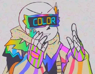 🌈 emoji FreshInk!Sans Telegram sticker 15 of 60